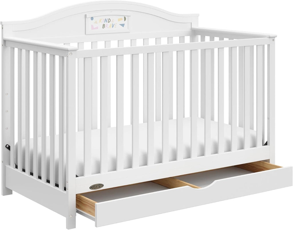 Graco® Story Customizable 5-in-1 Convertible Crib with Drawer