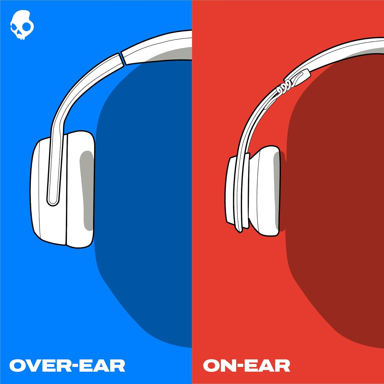 Skullcandy Crusher ANC 2 Wireless Over-Ear Bluetooth Headphones with Multi-Sensory Bass, Active Noise Cancelling, Up to 60 Hours Battery, Microphone for iPhone Android - True Black