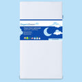 ORGANICDREAM Crib and Toddler Mattress - 100% Breathable Proven to Reduce Suffocation Risk, 100% Washable Cover, Baby + Toddler Bed, GREENGUARD Certified, Hypoallergenic - Deluxe 5"- White