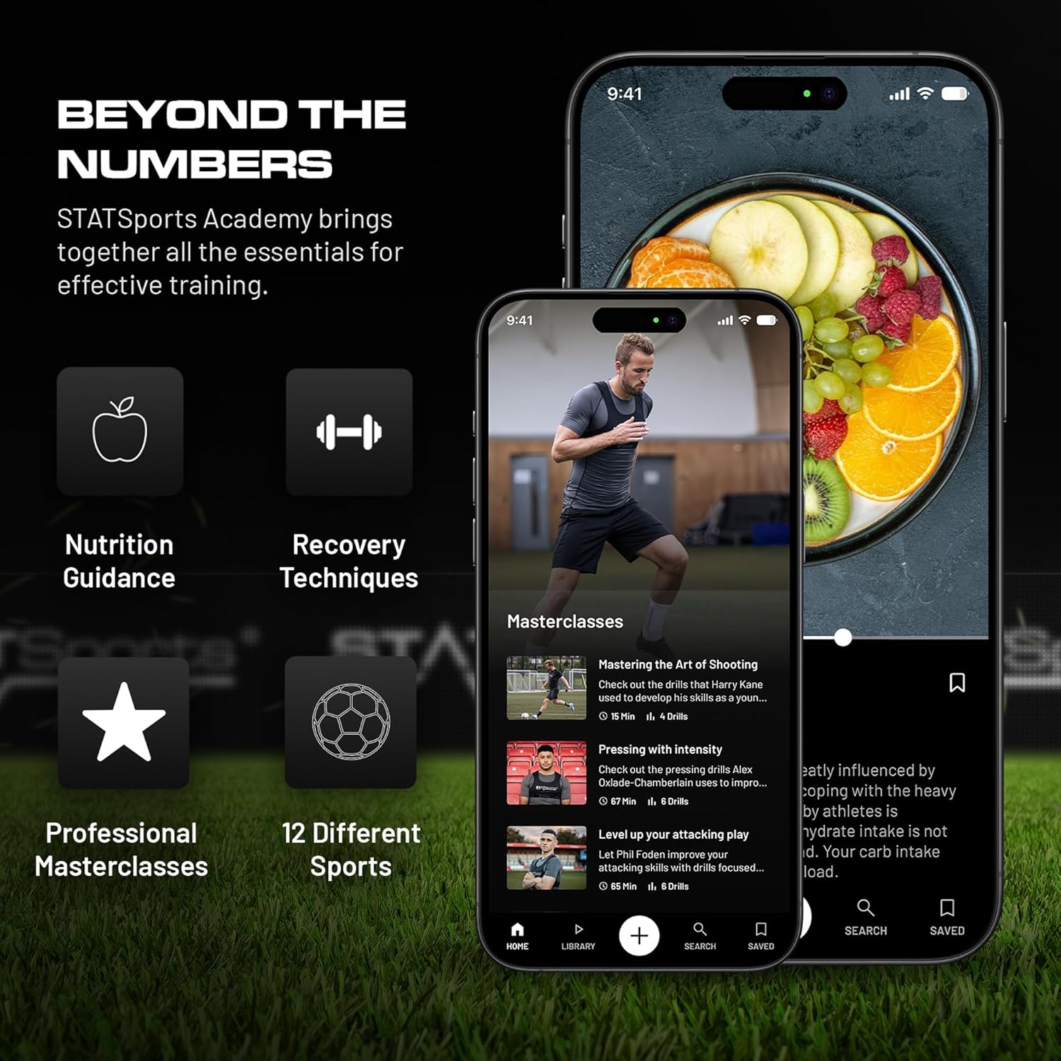 STATSports Academy GPS Soccer Tracker Vest - Unlock Elite Performance with Pro-Level Coaching, Drills & Nutrition - Tracks 24 Metrics - Football GPS Vest Used by Pro Players & Teams