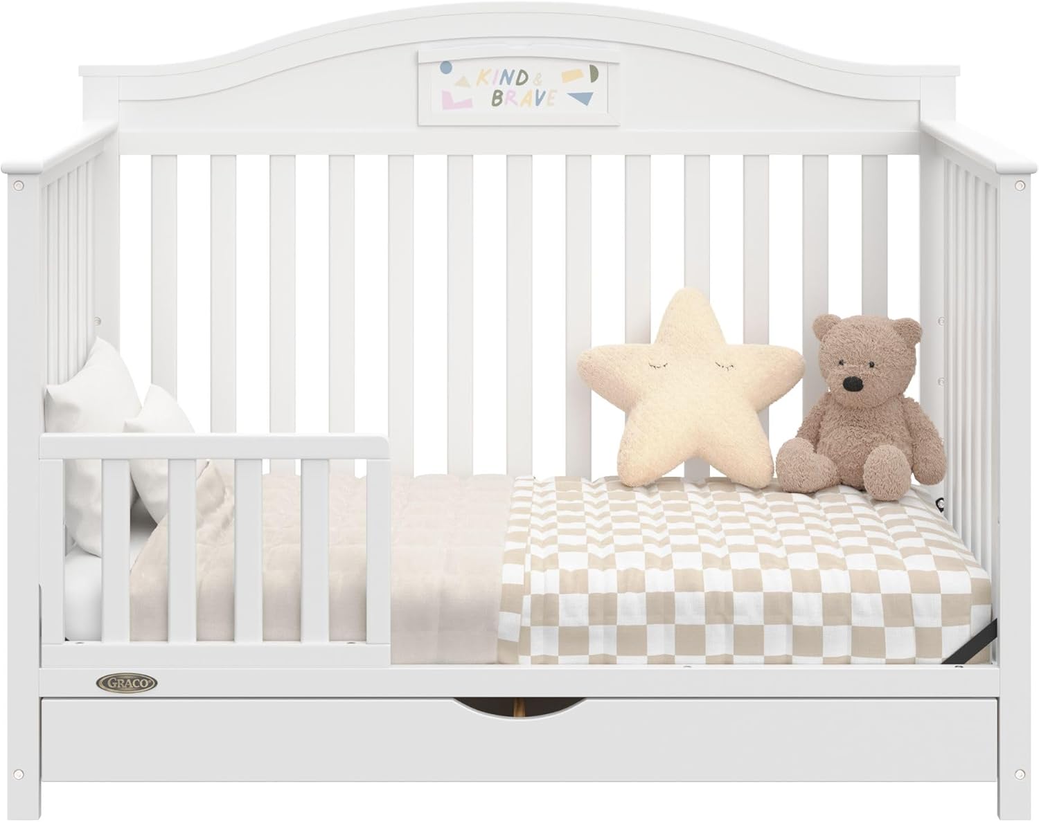 Graco® Story Customizable 5-in-1 Convertible Crib with Drawer