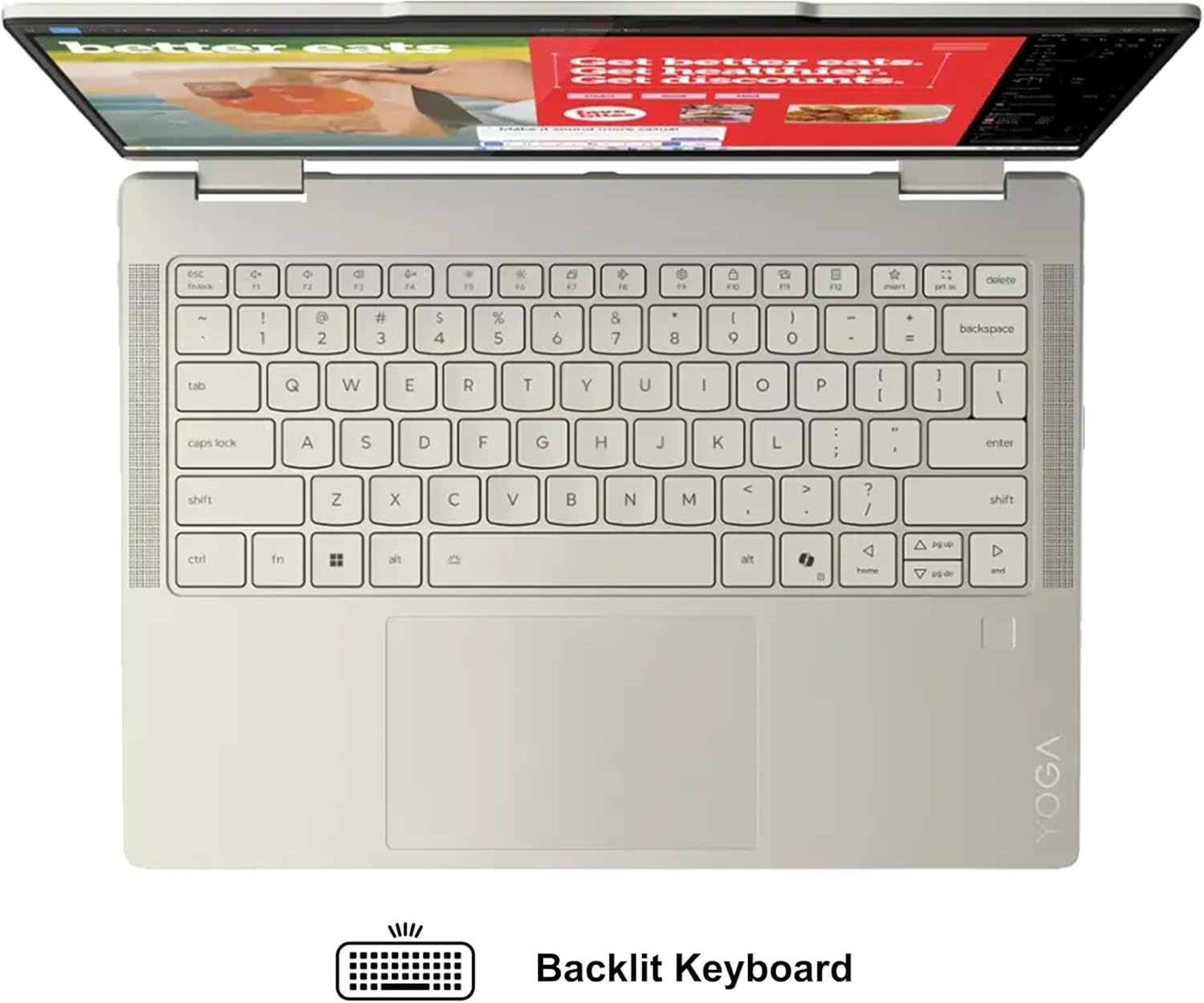 Lenovo Yoga 7 2-in-1 Laptop 14" WUXGA OLED Touch (100% DCI-P3, 600nits HDR) AMD 6-core Ryzen AI 5 340 (Up to 50 Tops) 16GB RAM 512GB SSD for Creator Business Professional Win11 ICP Hub w/Copilot AI