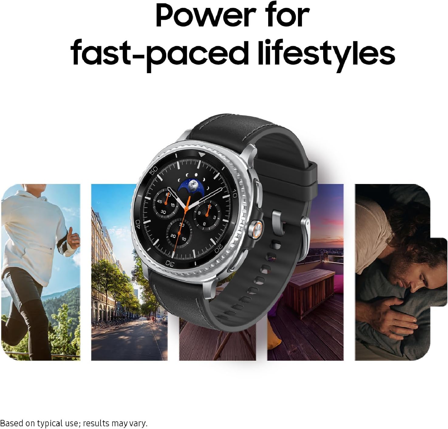 Samsung Galaxy Watch 8 Classic (2025) 46mm Bluetooth Smartwatch, Cushion Design, Rotating Bezel, Quick Button, Sleep Coaching, Running Coach, Energy Score, Black US Version, 2 Yr Warranty