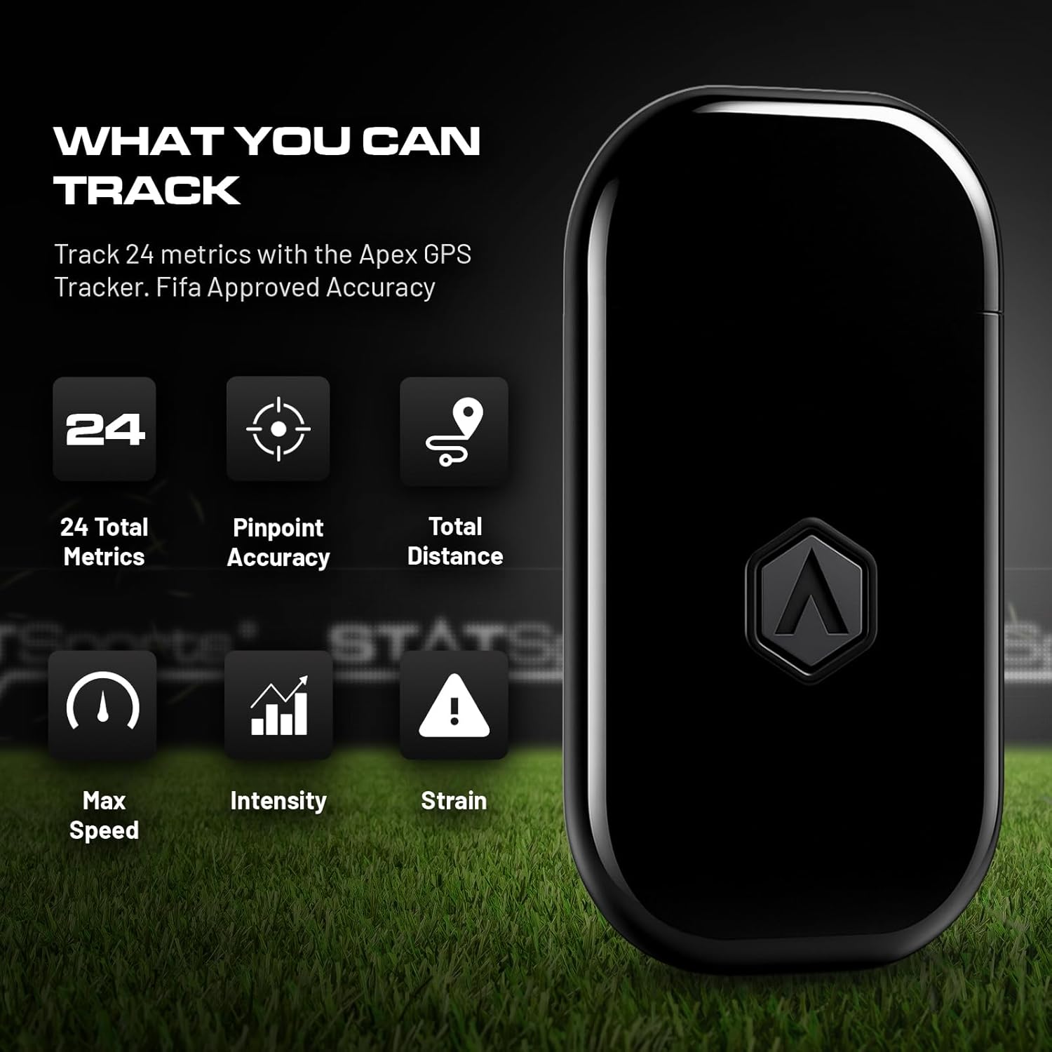 STATSports Academy Women's GPS Soccer Tracker Vest - Advanced All-in-One Sports Tracker with Drills, Coaching & Nutrition - Tracks 24 Key Metrics - Soccer GPS Vest Used by Pro Female Players, Adult M