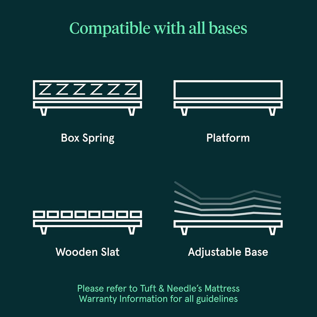 Kin By Tuft & Needle Firm 6" Twin Adaptive Foam Mattress in a Box, Cooling Pressure Relief, Balanced Support, 100 Night Trial, Fiberglass-Free, CertiPUR-US, 10-Year Limited Warranty