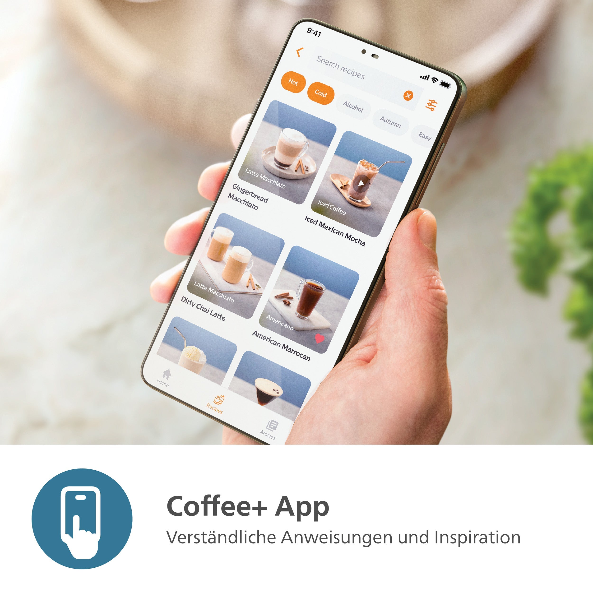 PHILIPS Kaffeevollautomat EP3341/50 3300 Series, 6 Getränke (heiß oder eisgekühlt), LatteGo-Milchsystem, SilentBrew Technologie Klavierlack-Schwarz