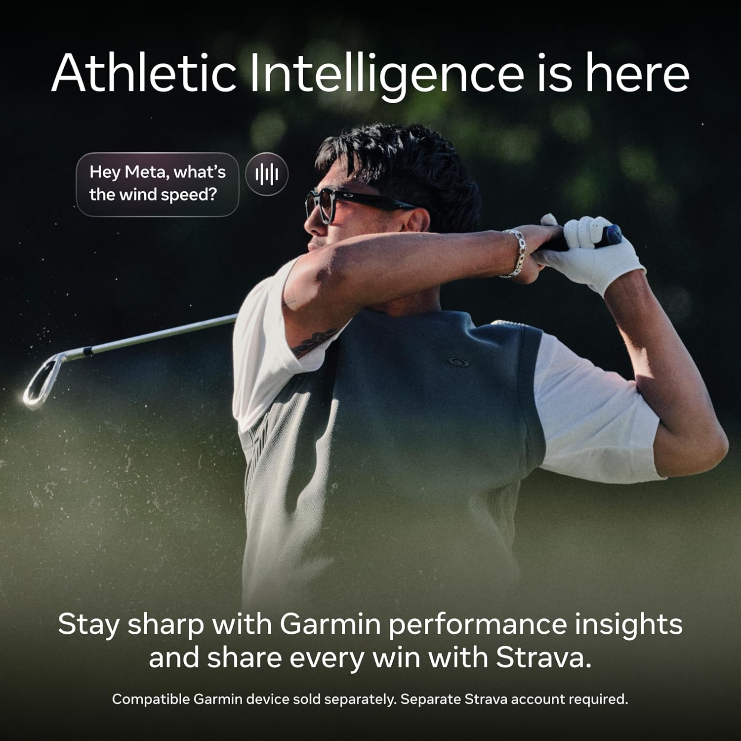 Oakley Meta HSTN, Clear | Smart AI Glasses for Men, Women — Performance for Sports, Athletes — Camera, Audio, Video — 8 Hour Battery — 3K HD Resolution — Clear to Grey Transitions® Lenses