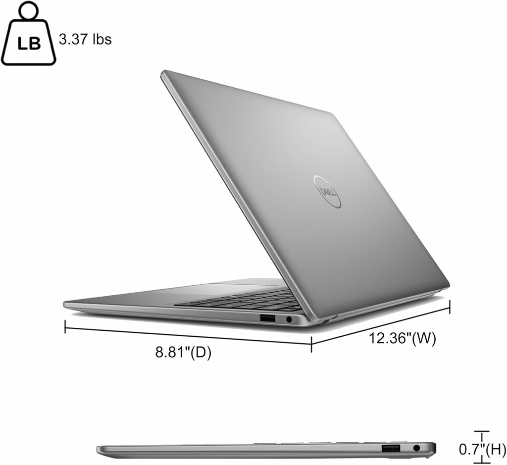 Dell Inspiron 14 5441 Laptop 14" WUXGA IPS Qualcomm 8-core Snapdragon X Up to 45 NPU Tops (Beats i7-1355U) 16GB DDR5 512GB SSD WiFi7 for Creator Business Professional Work Win11