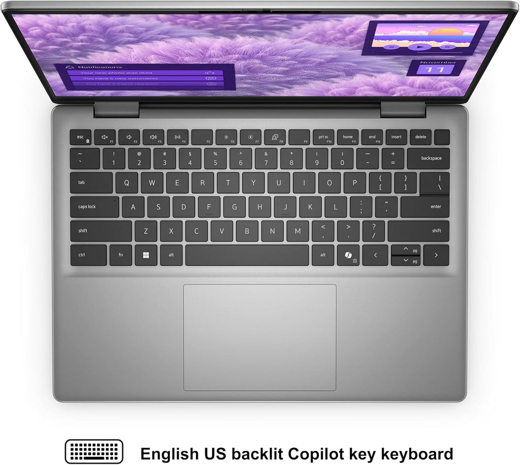 Dell Inspiron 14 5441 Laptop 14" WUXGA IPS Qualcomm 8-core Snapdragon X Up to 45 NPU Tops (Beats i7-1355U) 16GB DDR5 512GB SSD WiFi7 for Creator Business Professional Work Win11