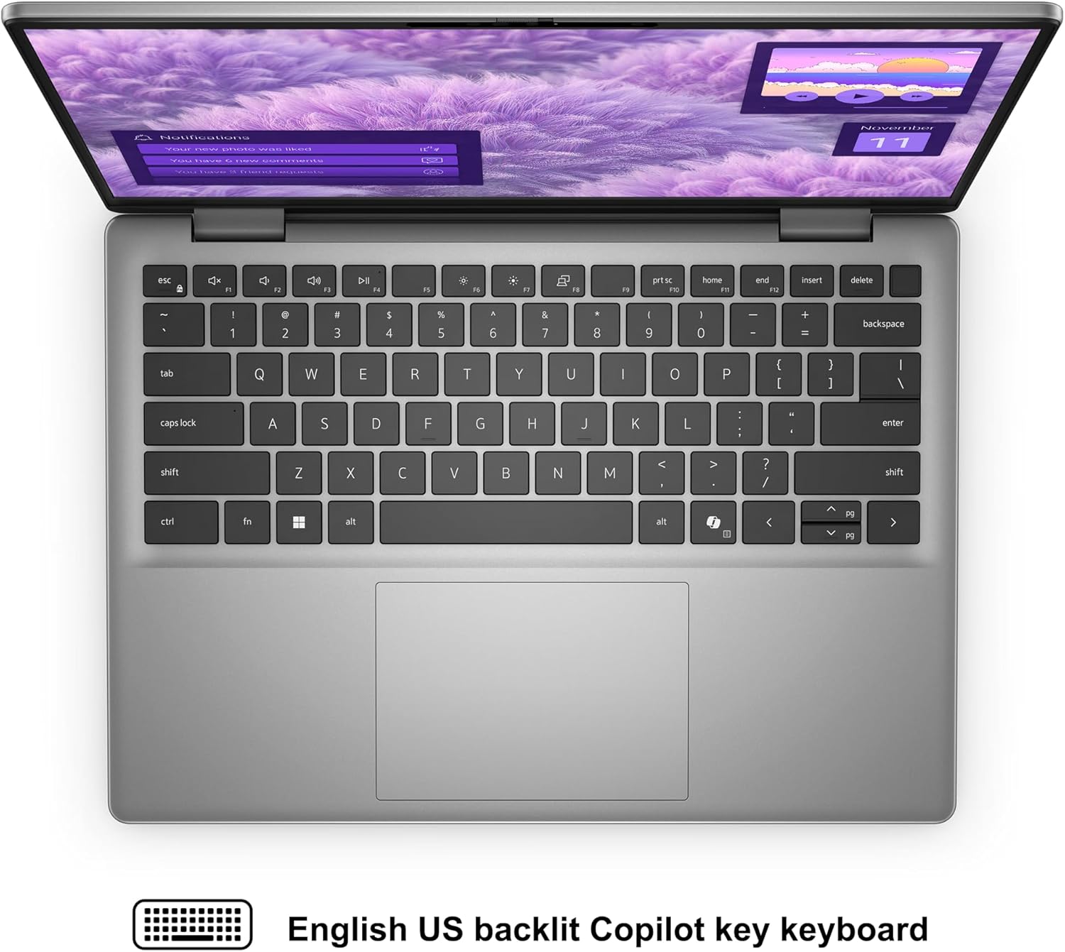 Dell Inspiron 14 5441 Laptop 14" WUXGA IPS Qualcomm 8-core Snapdragon X Up to 45 NPU Tops (Beats i7-1355U) 16GB DDR5 512GB SSD WiFi7 for Creator Business Professional Work Win11