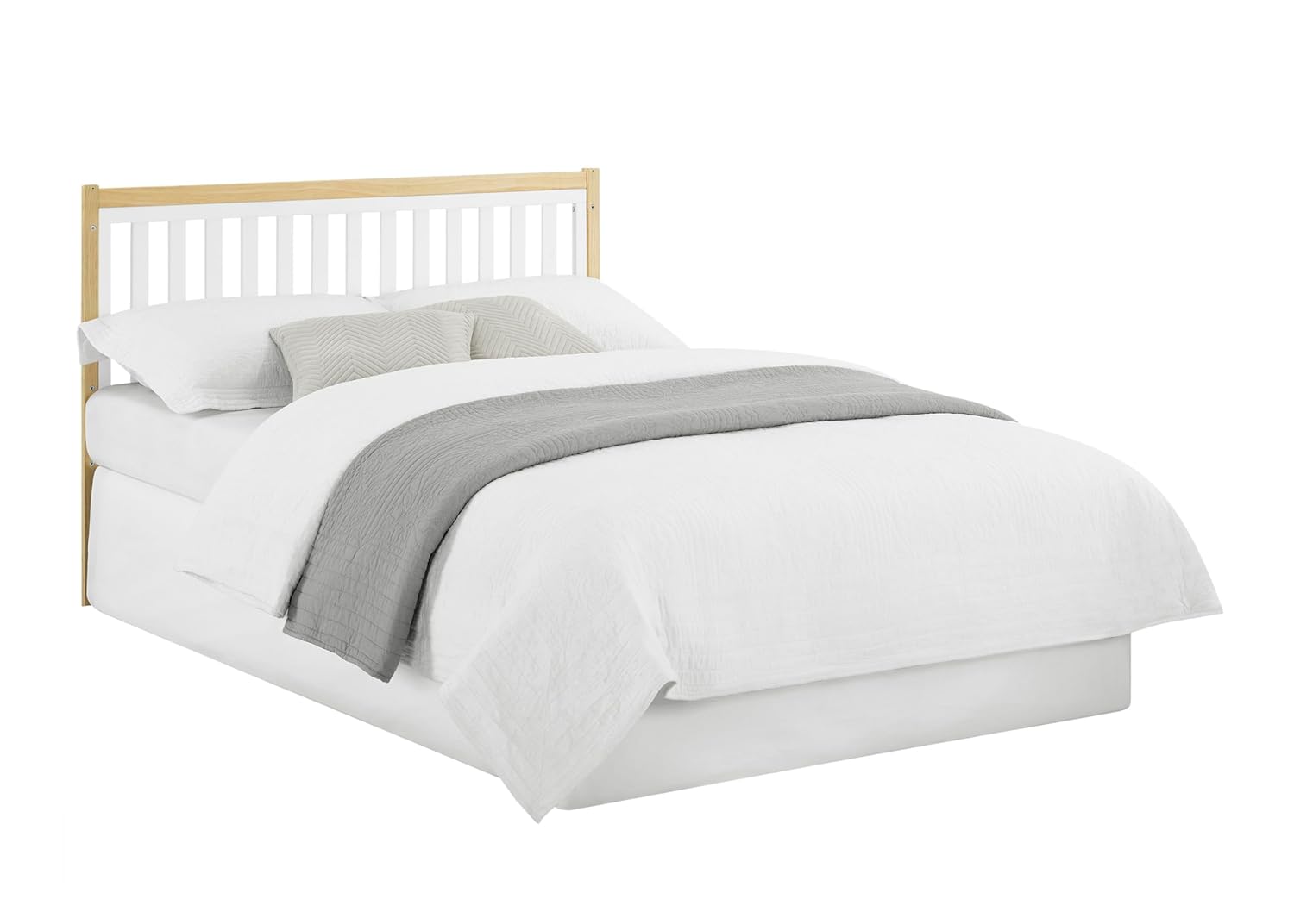 Delta Children Tribeca 4-in-1 Baby Convertible Crib, Bianca White/Natural