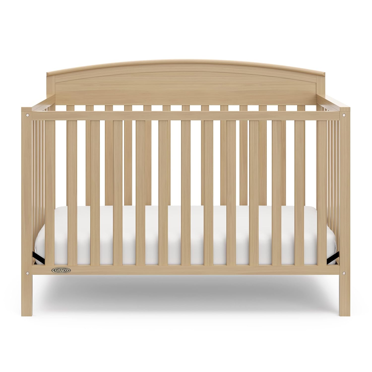 Graco Benton 5-in-1 Convertible Crib – GREENGUARD Gold Certified, Converts from Baby Crib to Toddler Bed, Daybed and Full-Size Bed, Fits Standard Full-Size Crib Mattress (Driftwood)