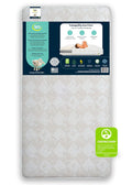 Serta Tranquility Eco Firm 2-Stage Baby Crib and Toddler Mattress - Waterproof Standard Baby Crib & Toddler Mattress - GREENGUARD Gold Certified- 52" L X 27.5" W (50 Year Warranty)