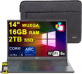 acer Aspire 14 AI Portable Laptop 14" WUXGA Matte Touchscreen Intel 8-core Ultra 5 226V (Up to 40 NPU Tops - Up to 53 GPU Tops) 16GB RAM 2TB SSD for Creator Business Work Win11 ICP Hub