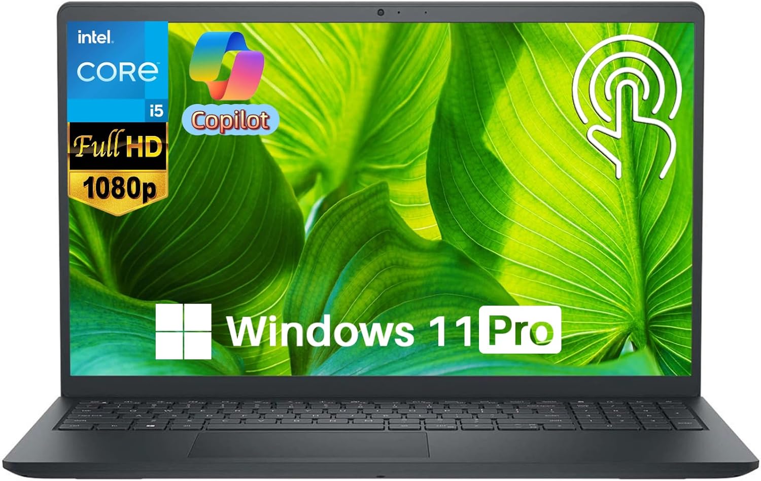 Dell Inspiron 15 3530 Touchscreen Laptop Computer, 15.6" FHD Anti-Glare Touchscreen, Intel 10-Core i5-1334U(Up to 4.6 GHz), 20GB RAM, 512GB SSD, Copilot AI, WiFi 6, Student & Business, Windows 11 Pro