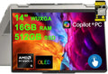 Lenovo Yoga 7 2-in-1 Laptop 14" WUXGA OLED Touch (100% DCI-P3, 600nits HDR) AMD 6-core Ryzen AI 5 340 (Up to 50 Tops) 16GB RAM 512GB SSD for Creator Business Professional Win11 ICP Hub w/Copilot AI