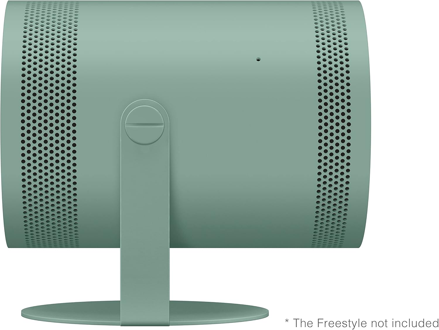 Samsung SP-LFF3CLAXXZA 30-100 Inch The Freestyle Gen2 Smart Projector with a Samsung VG-SCLB00NS The Freestyle Skin and Cradle - Forest Green (2023)