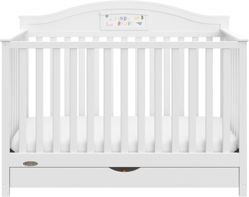 Graco® Story Customizable 5-in-1 Convertible Crib with Drawer