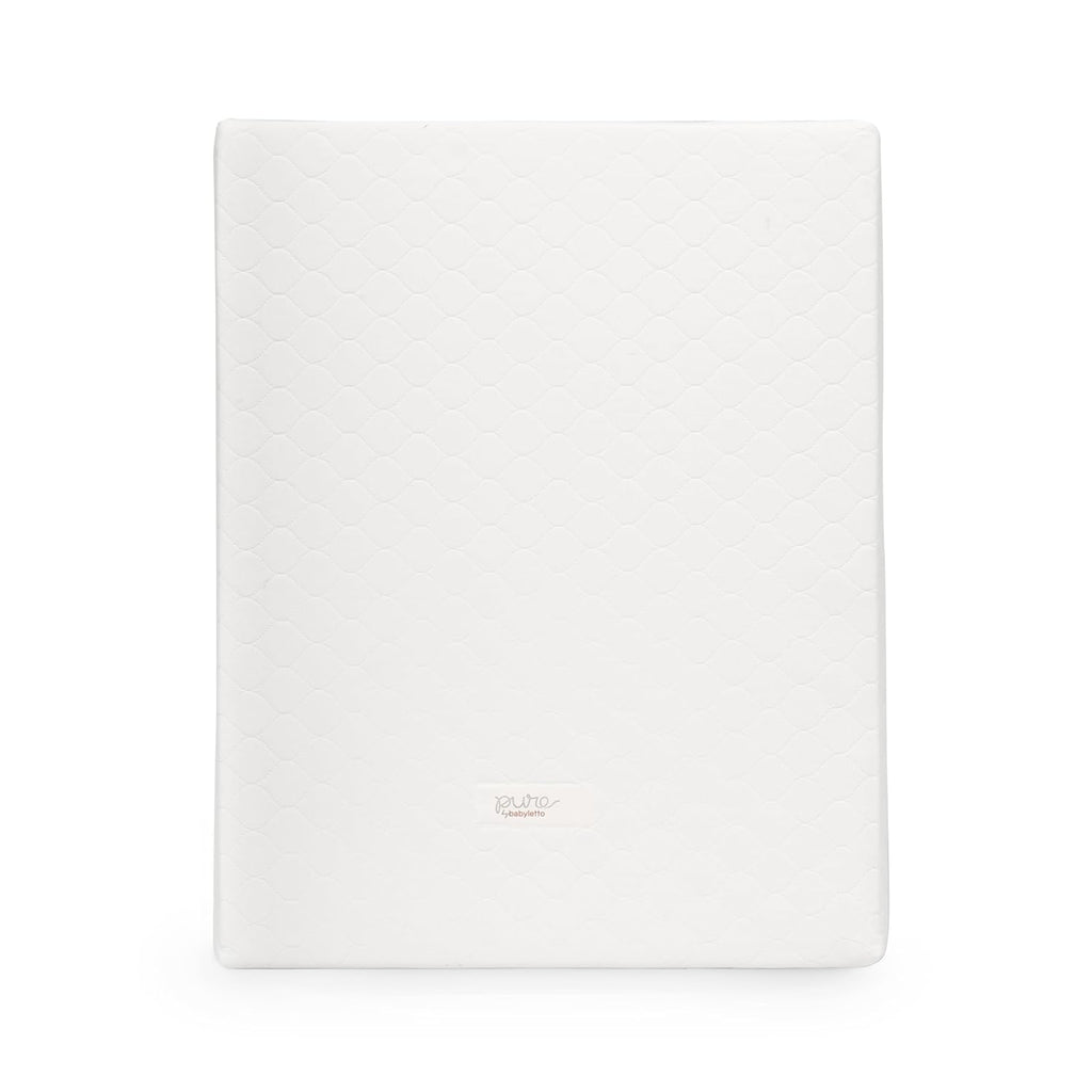 Babyletto Pure Core 4" Midi Crib Mattress, Hybrid Waterproof Cover, Lightweight, Greenguard Gold Certified
