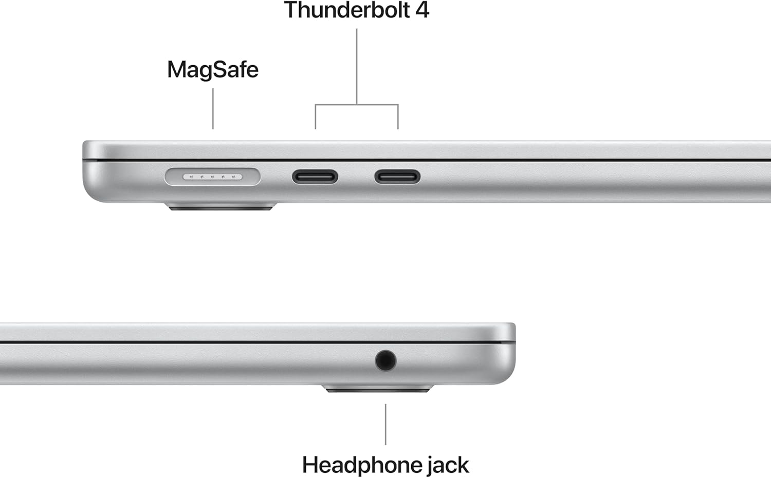 Apple 2026 MacBook Air 13-inch Laptop with M5 chip: Built for AI, 13.6-inch Liquid Retina Display, 16GB Unified Memory, 512GB SSD, 12MP Center Stage Camera, Touch ID, Wi-Fi 7; Silver