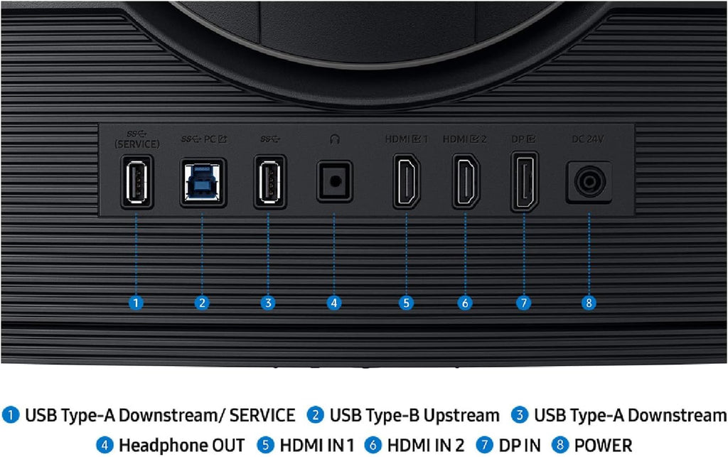 Samsung 40” Odyssey G7 (G75F) WUHD Resolution, 180Hz, Curved Gaming Monitor, 1ms Response Time (GtG), VESA DisplayHDR™ 600, AMD FreeSync™ Premium Pro, LS40FG75DENXZA, 2025