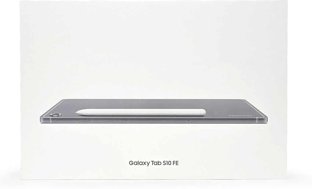 SAMSUNG Galaxy Tab S10 FE w/S-Pen (128GB, 8GB, WiFi) 10.9” 90Hz Full HD Android Tablet, Octa-core (4nm), 4K Camera, IP68 Water Resistant SM-X520 (Gray)