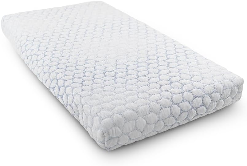 Lullaby Earth Gentle Start Breathable Infant & Toddler Crib Mattress - Lightweight & Waterproof - Non-Toxic for Baby & Toddler Bed