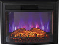 Greystone - Greystone 26" Electrical Fireplace, Remote, and Trim KIT, Curved