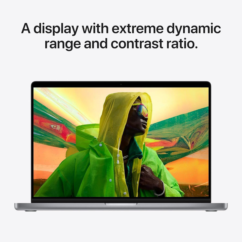 Late 2021 Apple MacBook Pro, Apple M1 Pro chip with 10-Core CPU & 16-Core GPU (16-inch, 16GB RAM, 1TB SSD Storage) (QWERTY English) Space Gray (Renewed Premium)