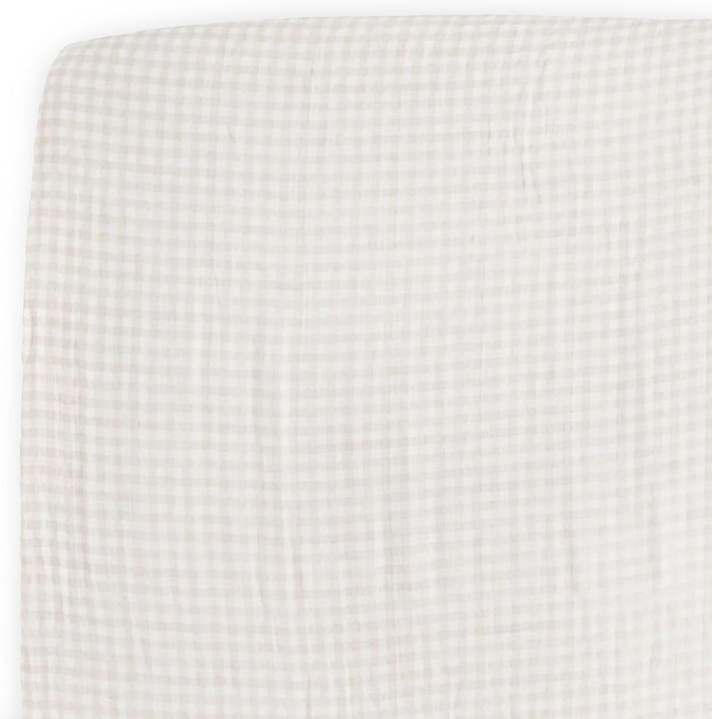 Little Unicorn Toddler Bedding 3-Piece Set | Includes Comforter, Crib Sheet & Pillowcase | Soft & Breathable Muslin Fabric | for Convertible Cribs & Toddler Beds (Work Trucks)