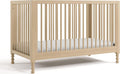 Storkcraft Rio 5-in-1 Convertible Crib and Toddler Guardrail – GREENGUARD Gold Certified, Toddler Bed Conversion Kit Included, Fits Baby Crib Mattress, Converts to Full Bed (Driftwood)