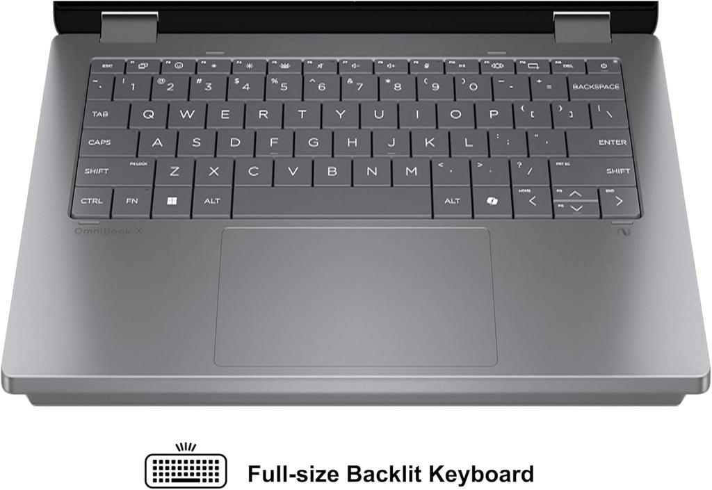 HP OmniBook X Flip 2-in-1 Laptop 14" WUXGA IPS Touch (400nits) AMD 6-core Ryzen AI 5 340 (Up to 50 Tops) 16GB RAM 512GB SSD for Creator Designer Business Professional Win11 ICP Hub