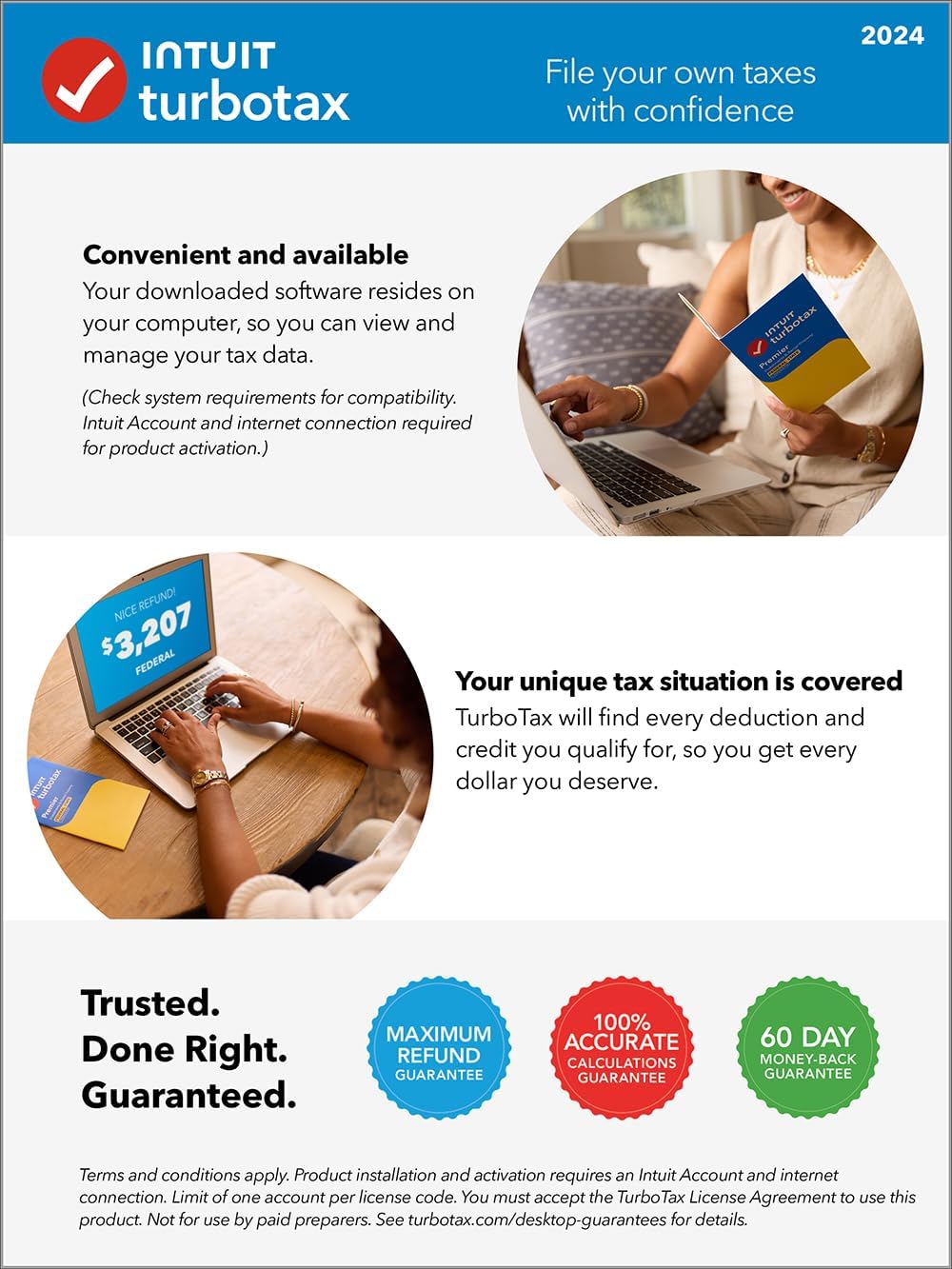 OLD VERSION TurboTax Business 2024 Tax Software, Federal Tax Return PC Download