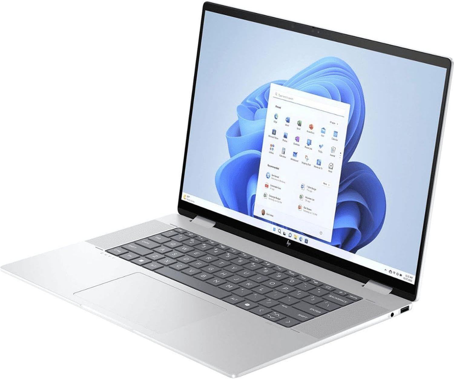 HP Envy x360 2-in-1 AI PC Laptop for Creator, Photographer, Designer (16" FHD+ Touchscreen, Intel 12-Core Ultra 5 125U, 16GB RAM, 512GB SSD, IST Stylus), Backlit, Wi-Fi 6E, Win 11 Pro w/AI Copilot