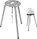 Satellite Tripod Mount TR 1518, 14.5 to 22 Adjustable Height Portable Dish Satellite Stand, Compatible with Carryout RV Satellite Antennas 11773