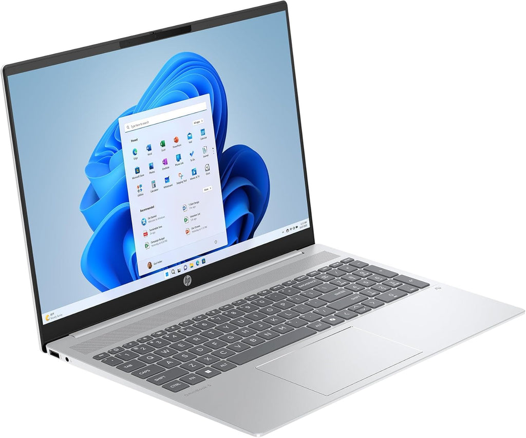 HP OmniBook 5 16" 2K Laptop, AMD Ryzen AI 7 350 (Up to 5GHz) 16GB DDR5 RAM 1TB SSD, Radeon 860M Graphics Copilot+ PC Win11 WiFi6E Backlit KB Computer for Creator Business Gaming w/GM Accessory