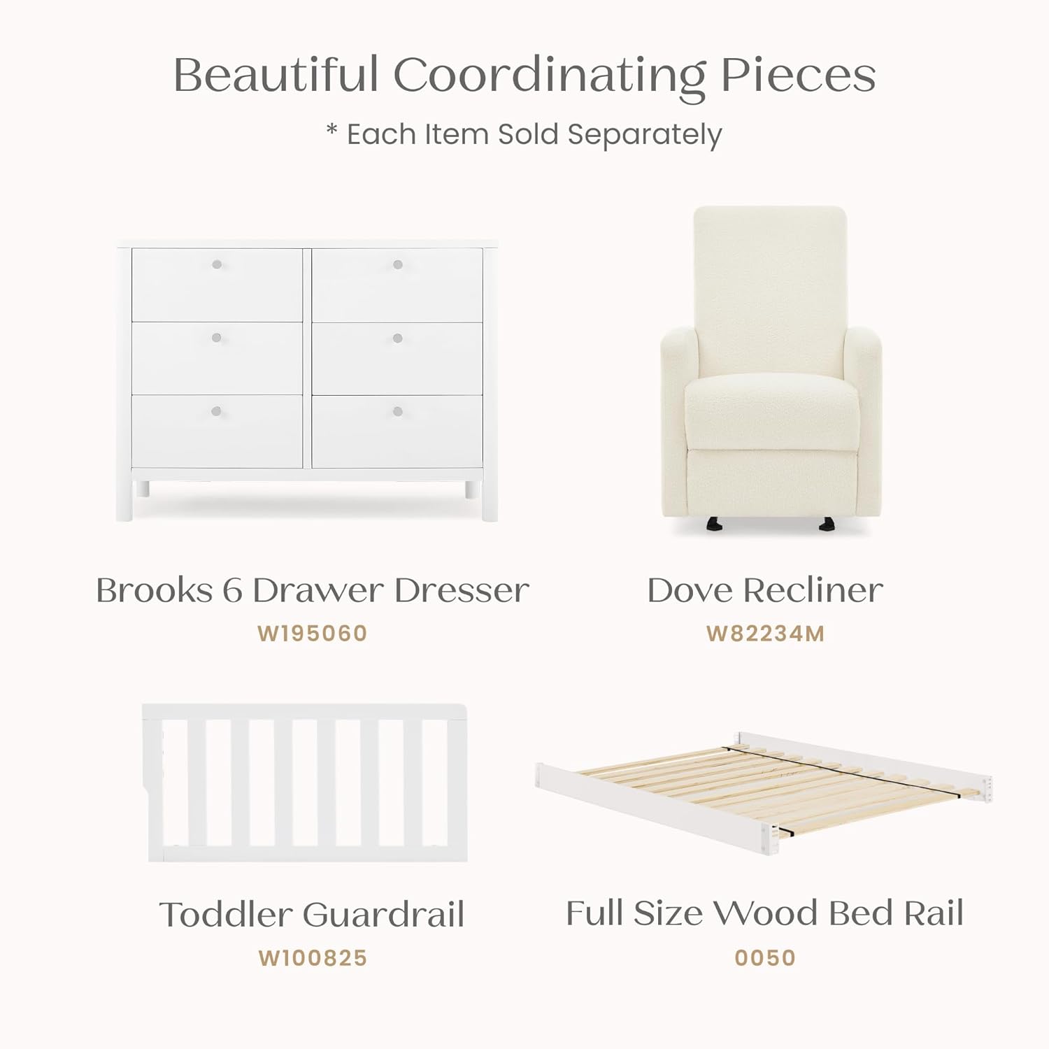 Delta Children Isabelle 6-in-1 Convertible Crib, Converts to Toddler Bed, Daybed, Sofa & Full Bed With/Without Footbaord, Fits Standard Crib Mattress, 3 Mattress Heights for Baby Nursery, Bianca White