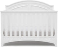 Delta Children Perry 6-in-1 Convertible Crib - Greenguard Gold Certified, Bianca White