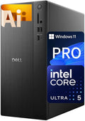 Dell Secure & Productive Business Tower Desktop, Intel 10-Core Ultra 5 225, 16GB DDR5 RAM, 1TB Storage(512GB SSD & 512GB External), HDMI, DP, Wi-Fi 6, RJ45, USB-C, Headset Jack, Windows 11
