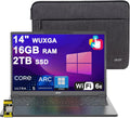 acer Aspire 14 AI Portable Laptop 14" WUXGA Matte Touch Intel 8-core Ultra 5 226V (Up to 40 NPU Tops - Up to 53 GPU Tops) 16GB RAM 2TB SSD for Creator Business Work Win11Pro ICP Hub