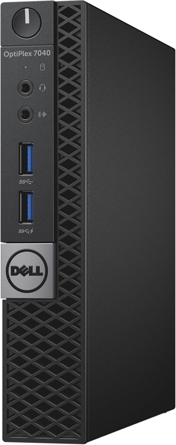 Dell Optiplex 7040 Micro Tower, Intel Core i5-6500T, 8 GB Memory, 256 GB SSD, WiFi, Windows 11 Pro (Renewed)