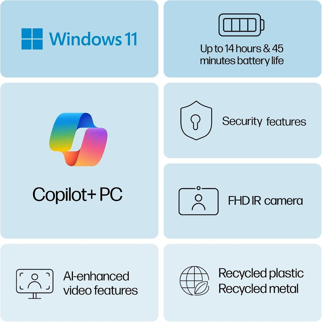 HP OmniBook 5 16" Laptop, AMD Ryzen AI 7 350 (Up to 5GHz), 16GB DDR5 512GB SSD, Radeon 860M Copilot+ Computer-Laptops for Creator Business Gaming College with Win11 WiFi6E Backlit KB GM Accessory