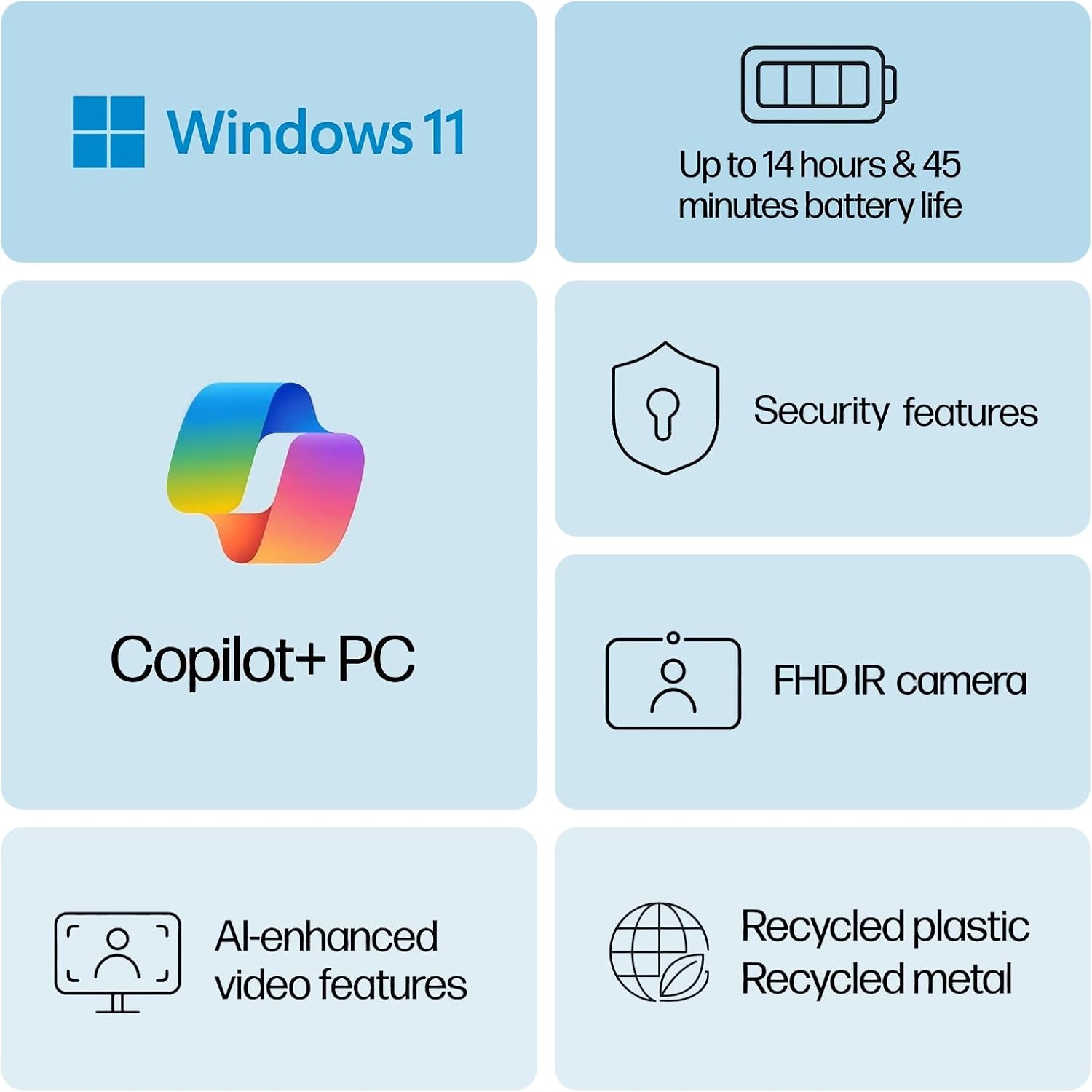 HP OmniBook 5 16" Laptop, AMD Ryzen AI 7 350 (Up to 5GHz), 16GB DDR5 512GB SSD, Radeon 860M Copilot+ Computer-Laptops for Creator Business Gaming College with Win11 WiFi6E Backlit KB GM Accessory