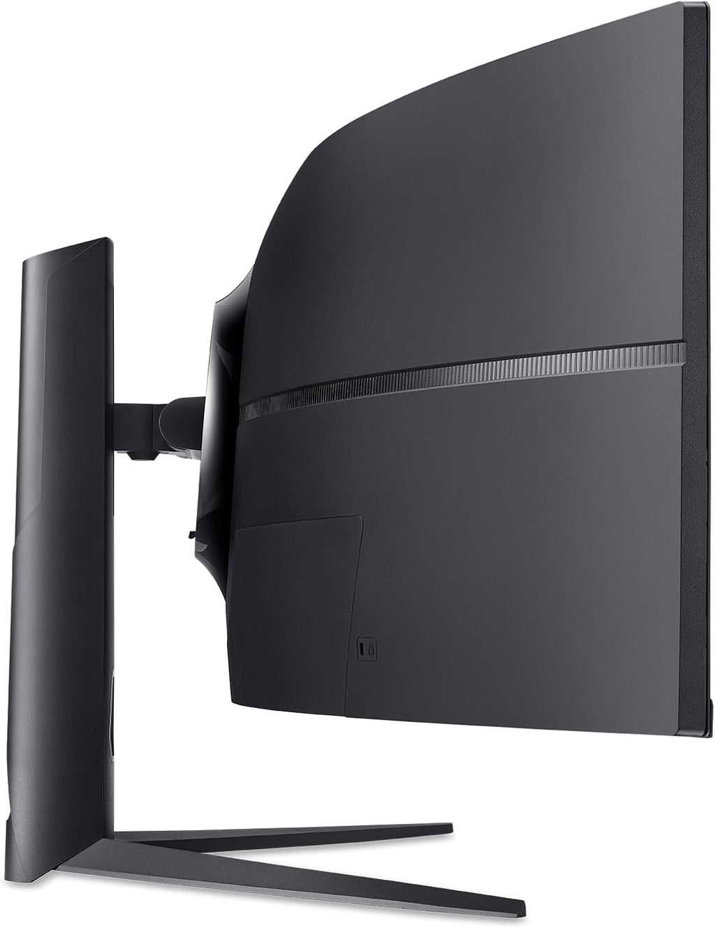 Acer Nitro 49” Gaming Monitor | UltraWide DQHD 5120 x 1440 | 1000R 32:9 Curved | AMD FreeSync | Up to 120Hz Refresh Rate | 3ms (G to G) | 1 x Display Port 1.4 & 2 x HDMI 2.0 Ports | EI491CUR J0biiphx