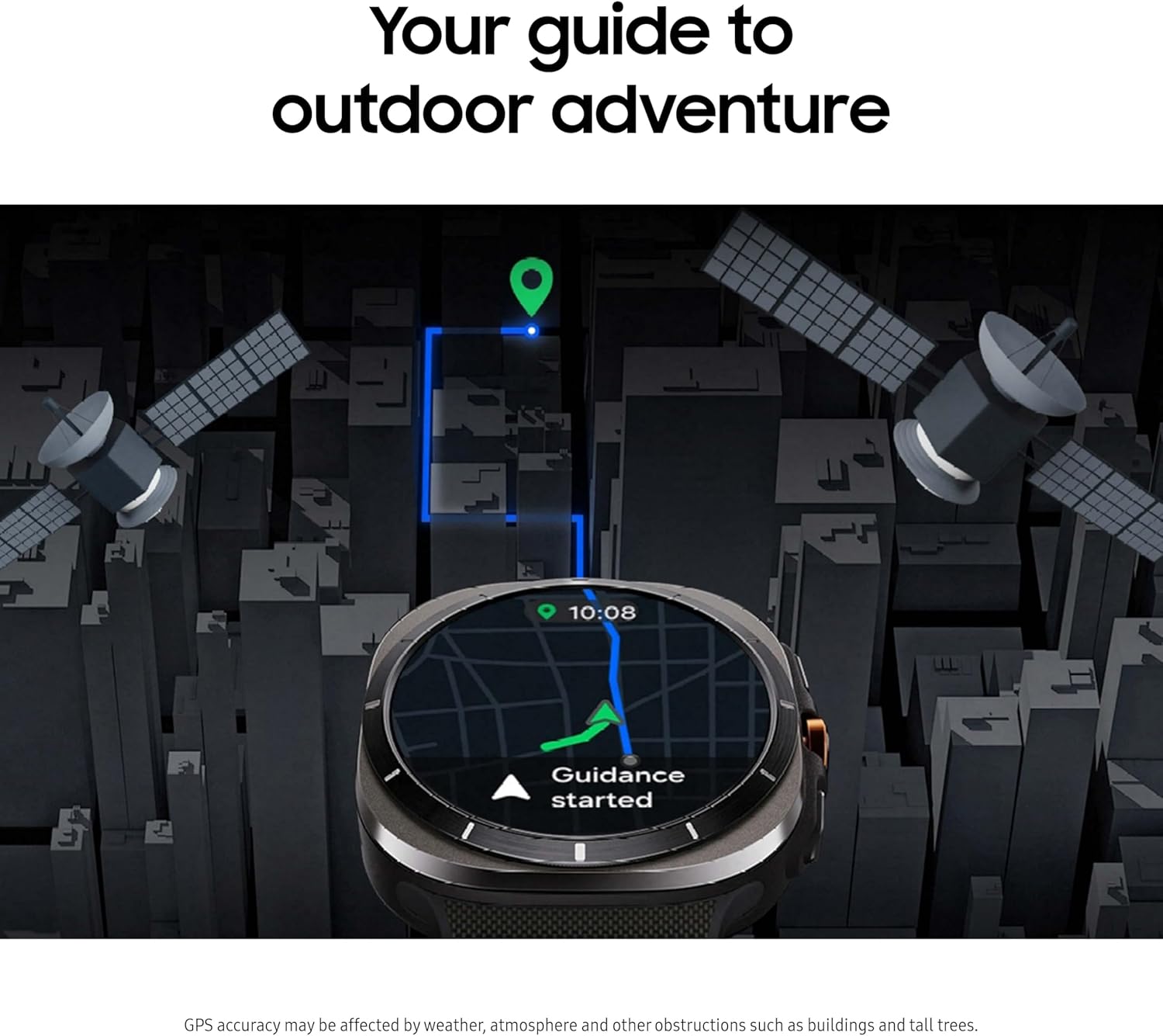 SAMSUNG Galaxy Watch Ultra 47mm LTE AI Smartwatch w/Energy Score, Wellness Tips, Heart Rate Tracking, Sleep Monitor, Fitness Tracker, GPS, 2024,Titanium Silver (Renewed)