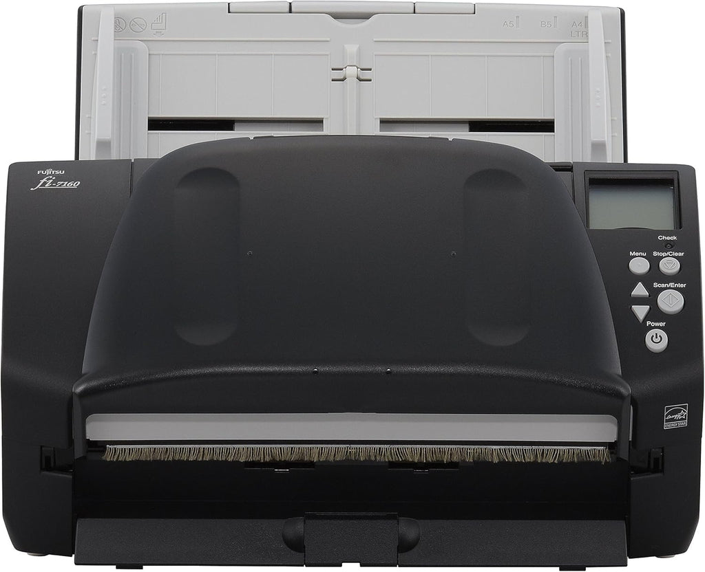 Fujitsu FI-7160 - Document Scanner - Duplex - 8.5 inx14 in - 600 DPIx600 DPI - UP to 60 PPM (Mono)/UP to 60 PPM (Color) - ADF (80 Sheets) - UP to 4000 SCANS PER Day - USB 3.0 (Renewed)