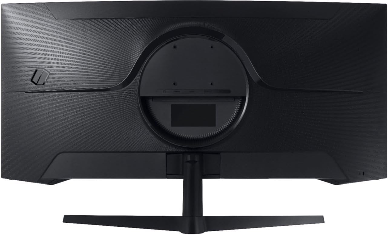 SAMSUNG 34" Odyssey G5 Series Ultra-Wide WQHD Gaming Monitor, 1000R Curved, 165Hz, 1ms Response Time, FreeSync Premium, Black, with MTC HDMI Cable