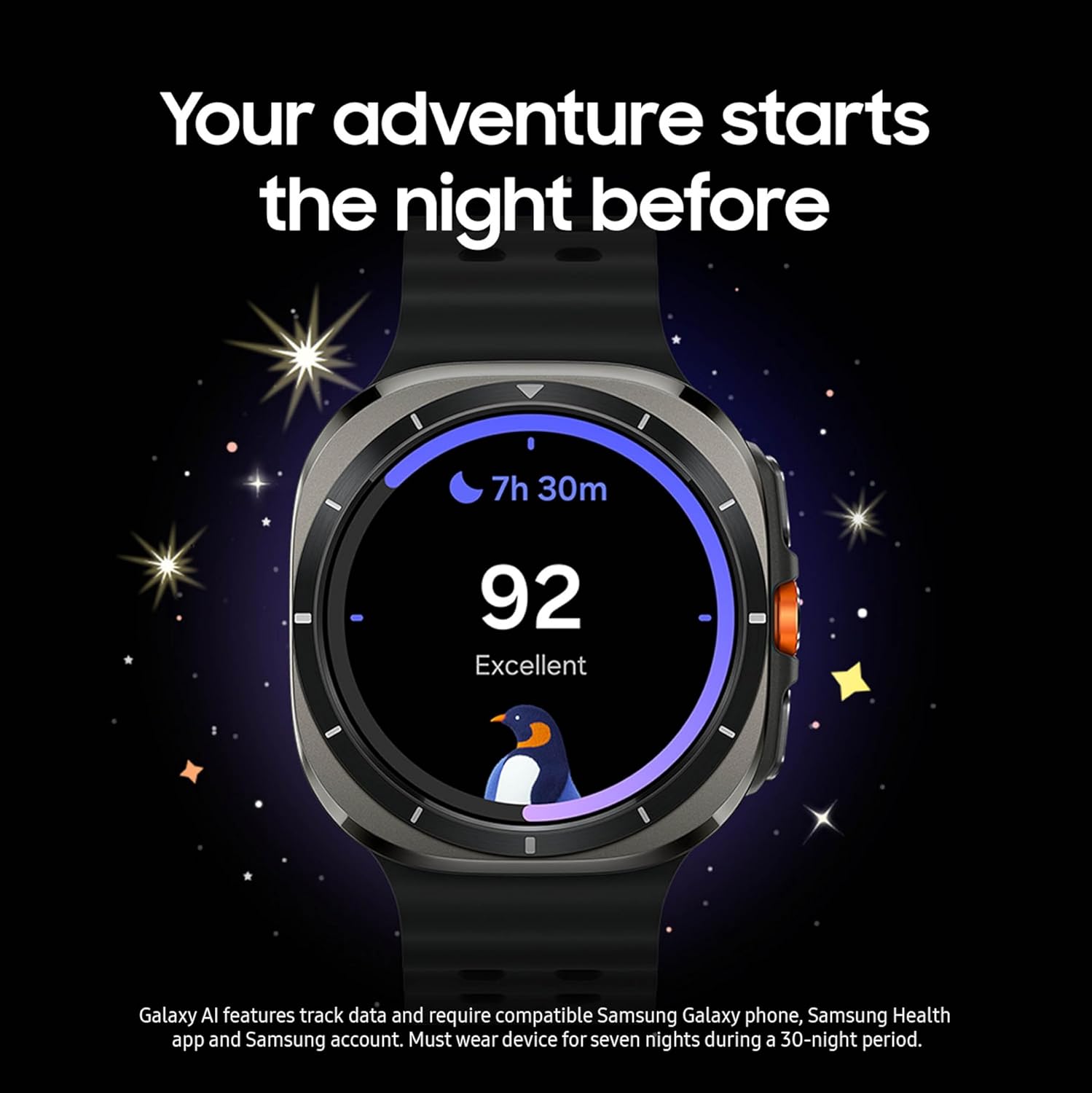 Samsung Galaxy Watch Ultra (2025) 47mm LTE Smartwatch, Titanium Casing, Advanced Sleep Coaching, Running Coach, Energy Score, Heart Rate Tracking, GPS, Titanium White (Renewed)
